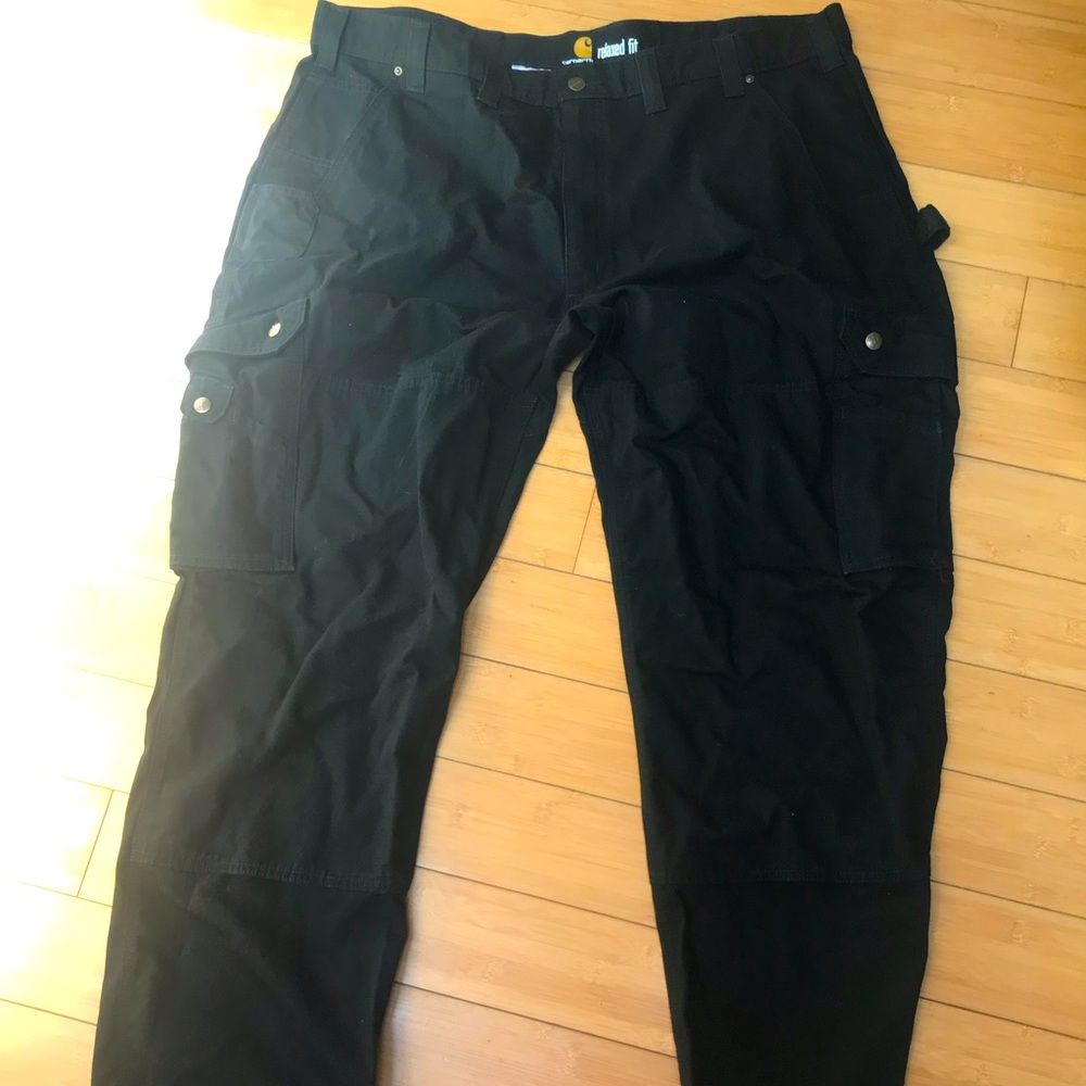 Black Carhartt Double Knees